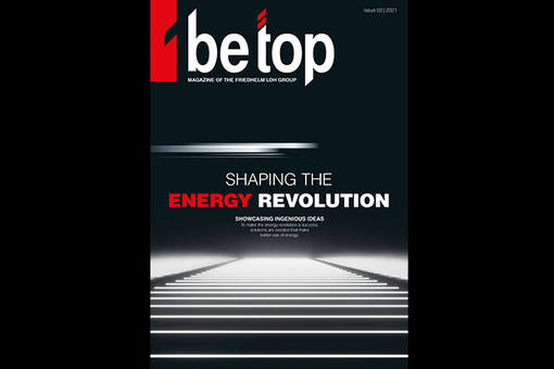 “Shaping the energy revolution” is the title of the new issue of “be top”, which appeared at the end of November.